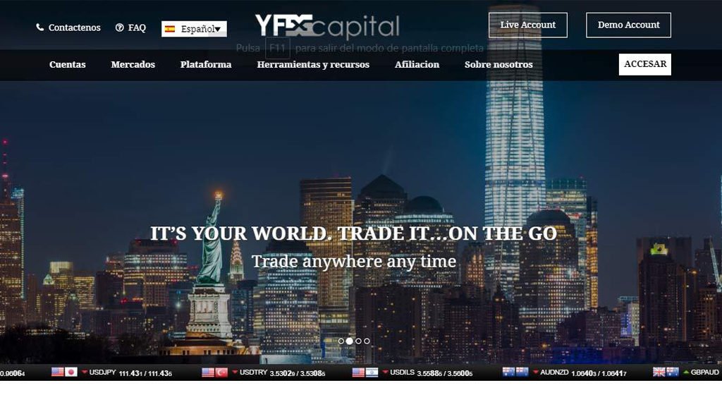 YFX Capital Estafa o Legal? yfx capital estafa o legal - YFXCapitalMain 1024x560 - YFX Capital Estafa o Legal? | Comentarios Forex
