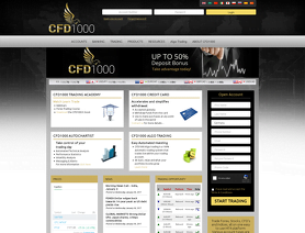 CFD1000.com  - CFD1000 Estafa o legal Comentarios Forex -