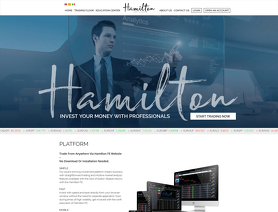 hamiltonfe.com  - HamiltonFEcom Estafa o legal Comentarios Forex -