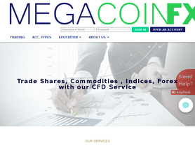 MegaCoinFX.com  - MegaCoinFX Estafa o legal Comentarios Forex -