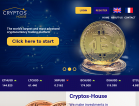Cryptos-House.com  - Cryptos House Estafa o legal Comentarios Forex -
