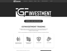 IGFInvestment.com  - IGFInvestment Estafa o legal Comentarios Forex -