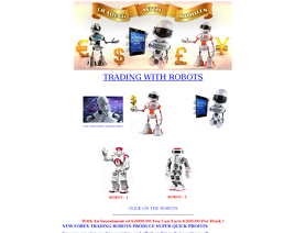 ComercioConRobots.com  - TradingWithRobots Estafa o legal Comentarios Forex -