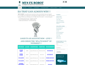 MT4FXRobot.es  - MT4FXRobot Estafa o legal Comentarios Forex -