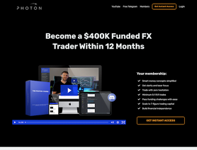 Comercio de fotones FX  - Photon Trading FX Estafa o legal Comentarios Forex -