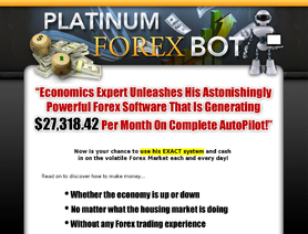 PlatinoForexBot.com  - PlatinumForexBot Estafa o legal Comentarios Forex -