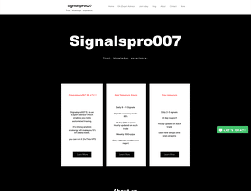 señalespro007  - Signalspro007 Estafa o legal Comentarios Forex -
