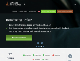 Vinsonfinancials.com  - Vinsonfinancials Estafa o legal Comentarios Forex -
