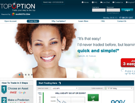 TopOption.com  - TopOption Estafa o legal Comentarios Forex -