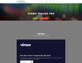 TurboTraderPro.com  - TurboTraderPro Estafa o legal Comentarios Forex -